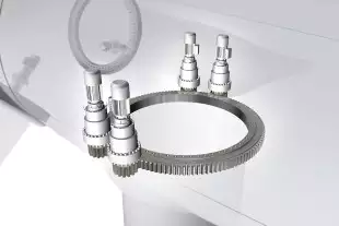 Slewing Drive Planetary Gear Reducer application